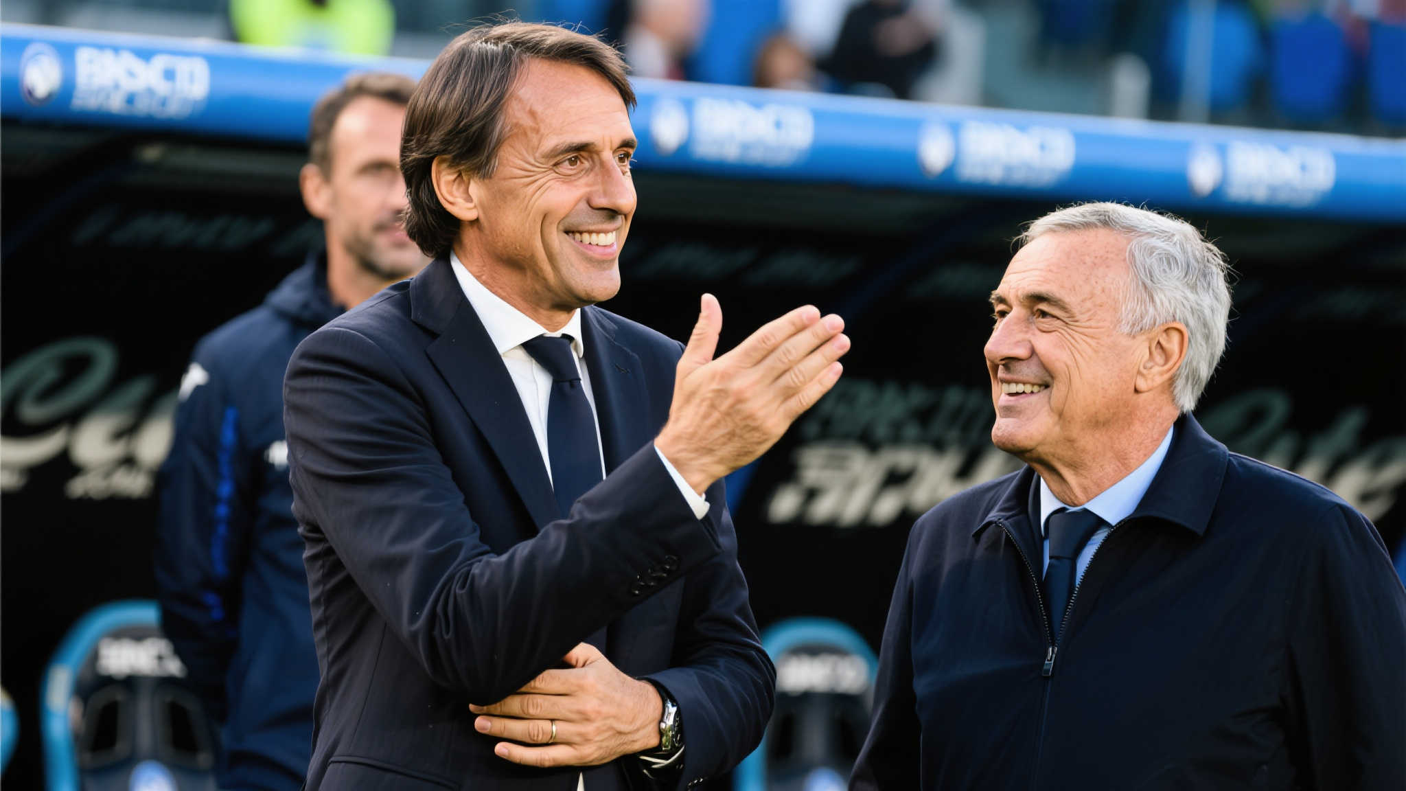 曼奇尼赞扬加斯佩里尼出色，并欣慰拉涅利留任。